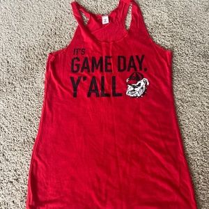 Georgia bulldogs tank